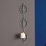 Faux-Crystal Tiered Sconce, , large