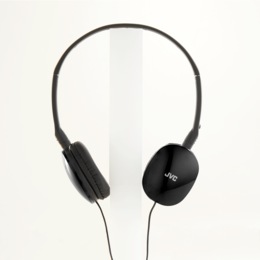 JVC Lightweight Folding Wired Headphones, , large