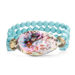 Faux-Shell Bracelet, , large