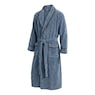 Men&rsquo;s Plush Textured Fleece Robe with Shawl Collar and Belt, , large