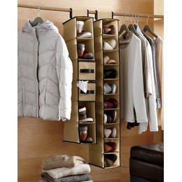 6-Tier Hanging Storage with 2 Drawers, , large