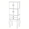 Camille Jewelry Armoire, , large