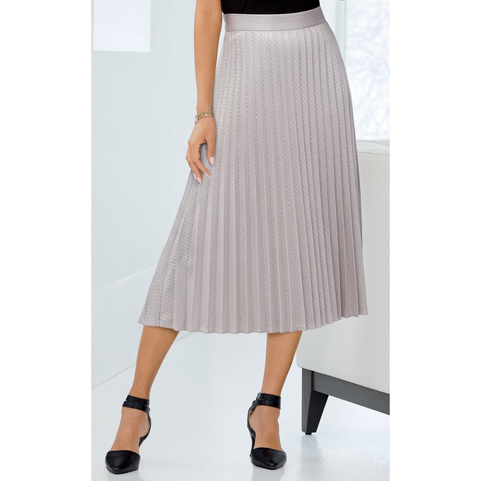 Peri Pleated Skirt, , large