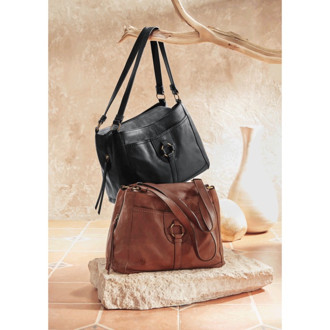 Born Conlan Leather Satchel, , large