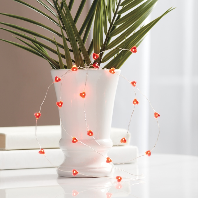 Valentine Hearts String Lights, , large