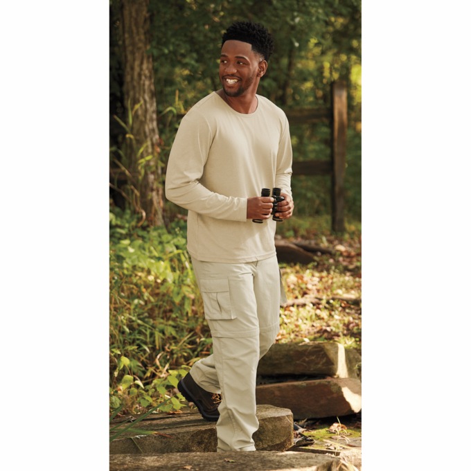Outdoor Convertible Pant, Khaki, large
