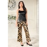 Thea Stretch Velour 3-Piece Pant Suit for Women with Satin Cami, , large