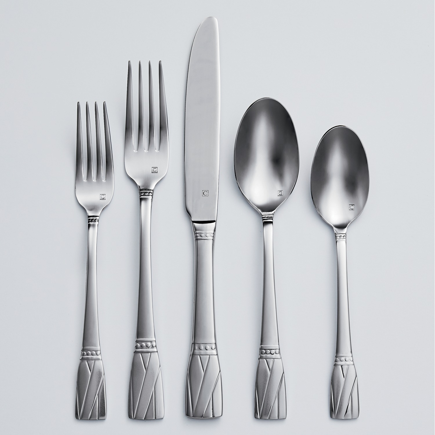 20Piece Cuisinart Flatware Set Midnight Velvet