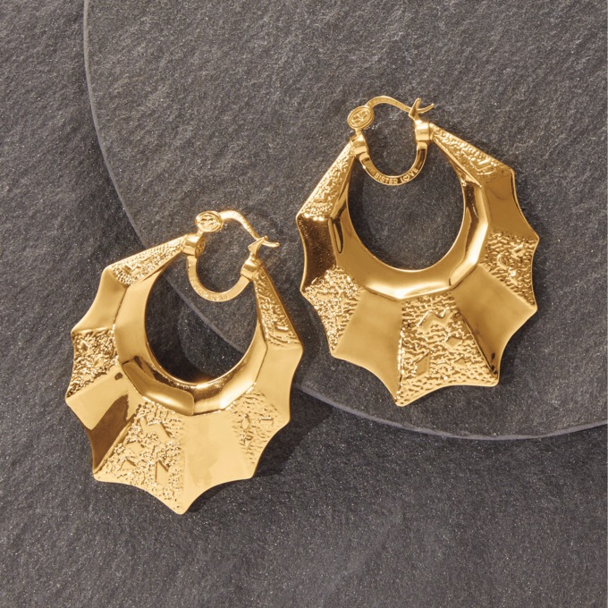 Sister Love Hi Fashion Hoops, , large