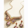 Crystal/Enamel Necklace, , large