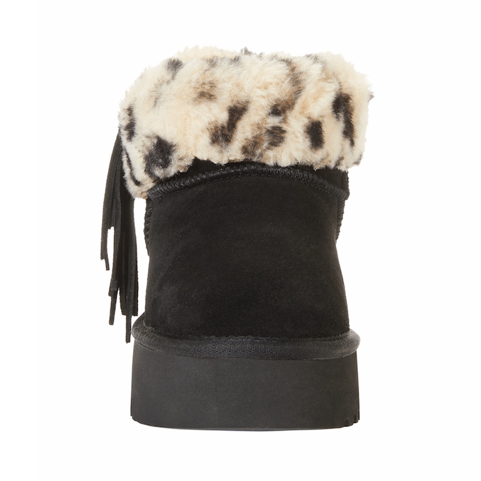 Mykos Amari Sheepskin Genuine Suede Bootie, , large