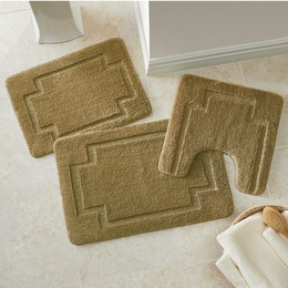 3-Piece Serene Bath Mat Set, , large