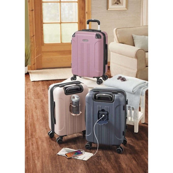 Travelers Club 4-Wheel Carry-On, , large
