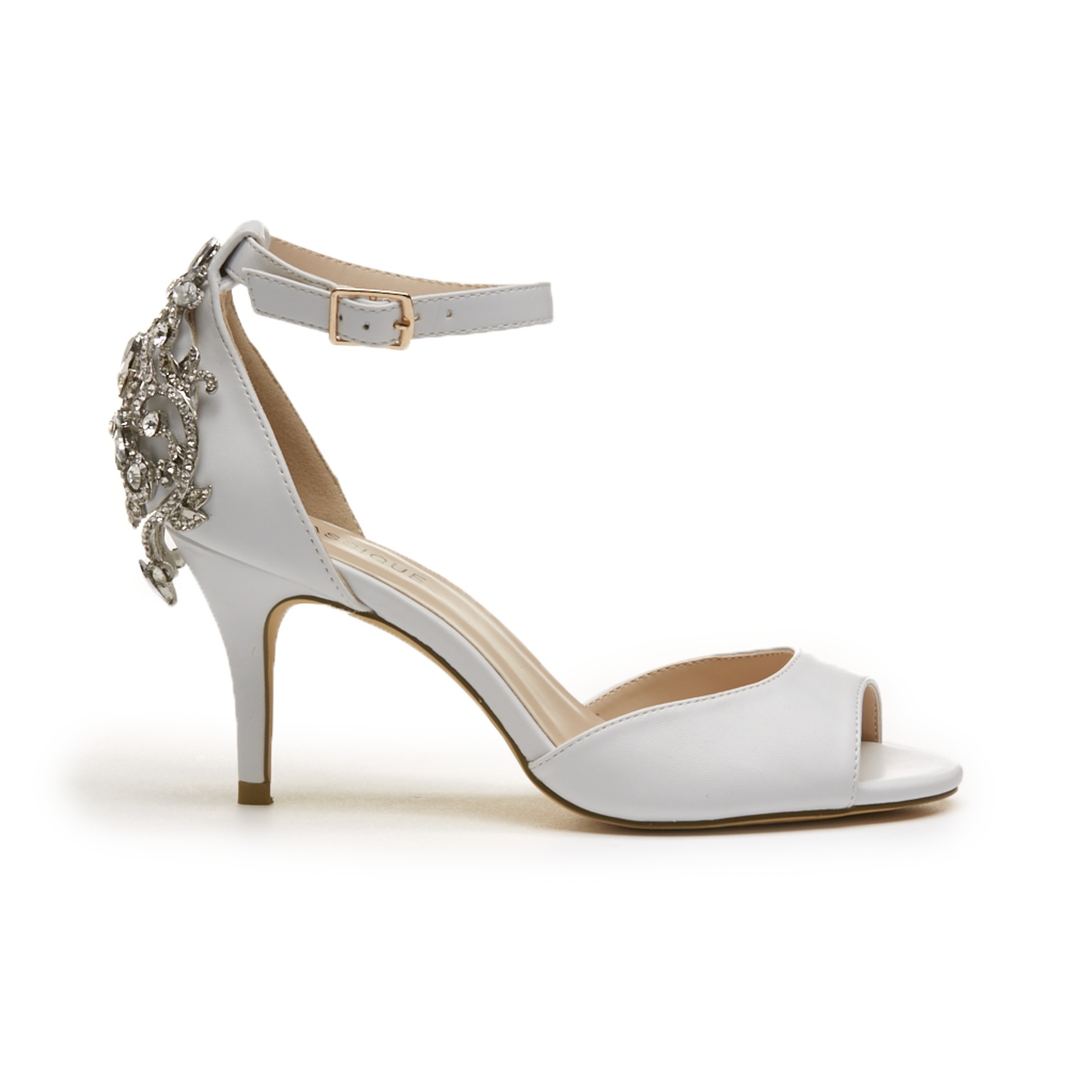 Rhinestone Back Sandal By Classique Midnight Velvet #768159 hex color red value is 118, green value is 129 and the blue value of its rgb is 89. midnight velvet