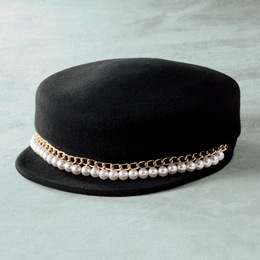 Pearl-Trim Conductor Cap, , large