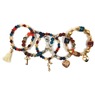 5-Piece Stretch Charm Bracelets, , large