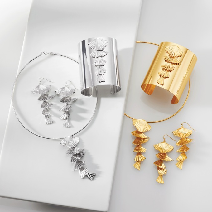 Metal Shell Jewelry Collection, , large