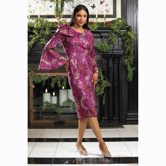 Janavelle Sheath Dress, , large