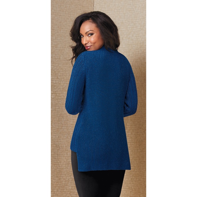 Sparkle of My Eye High-Low Sweater, , large