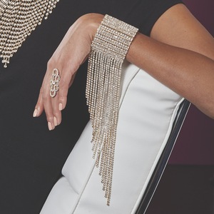 Crystal Fringe Bracelet, , large