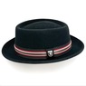 Wool Felt Porkpie Hat, , large