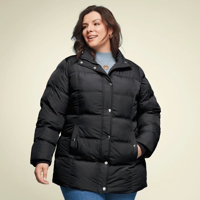 Insulated Puffer Jacket, , large