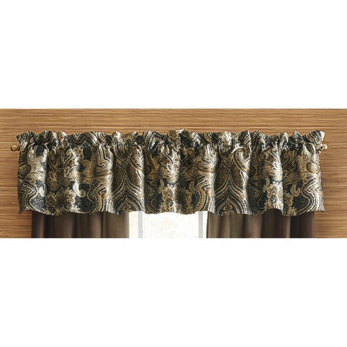 Octavia Jacquard Valance, , large