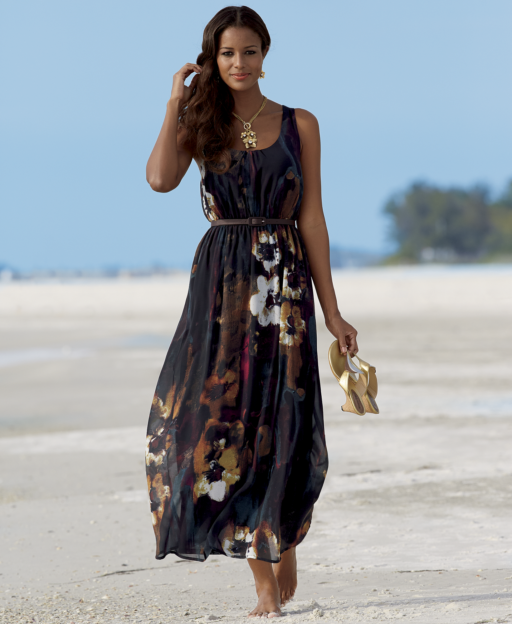 midnight velvet maxi dress