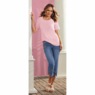 Caroline Denim Capri, , large