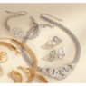 Crystal/Rings Necklace, Bracelet, Earrings & Ring Set, , large