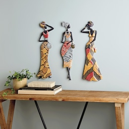 Global Lady Wall Art, , large