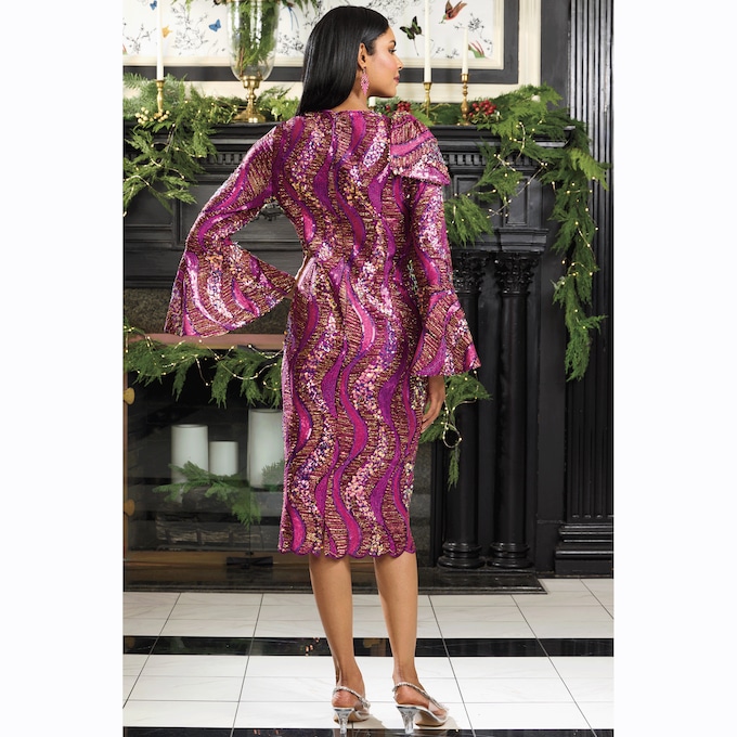 Janavelle Sheath Dress, , large