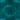 Scallop Chenille Sham, Teal, swatch