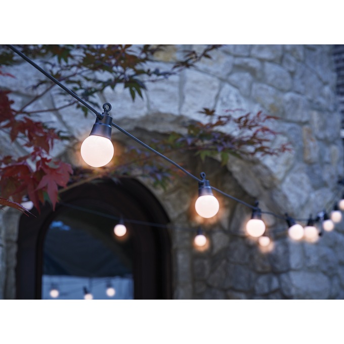 25' Solar String Lights, , large