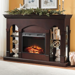 Media/Curio Fireplace, , large