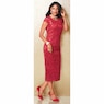 Lacy Soutache Jacket Dress, , large