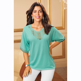 Raelynn Knit Top, , large