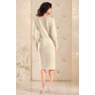 Shae Ribbed Women's Midi Sweater Dress with Dolman Sleeves, , large