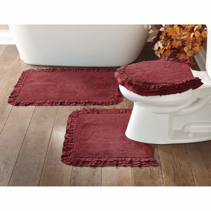 Raw Edge 3-Piece Bath Set, , large