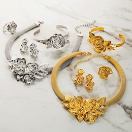 Rose Jewelry Set, , large