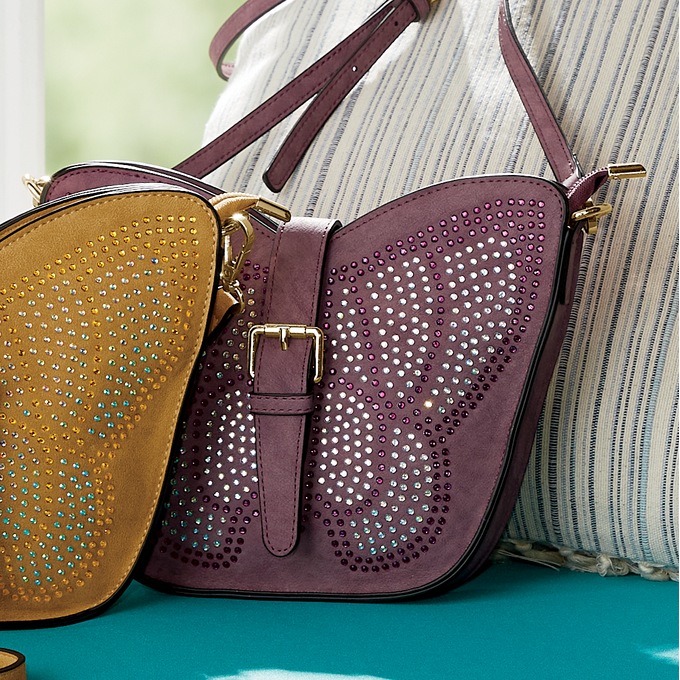 Avery Butterfly Crossbody, , large