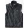 Men's Personalized Fleece Vest, Gray, large