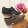 Clarks Leather Carleigh Lily Slip-On with Removable Footbed, , large