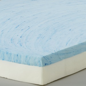 Techsleep Cooling 8" Foam Mattress Topper, , large