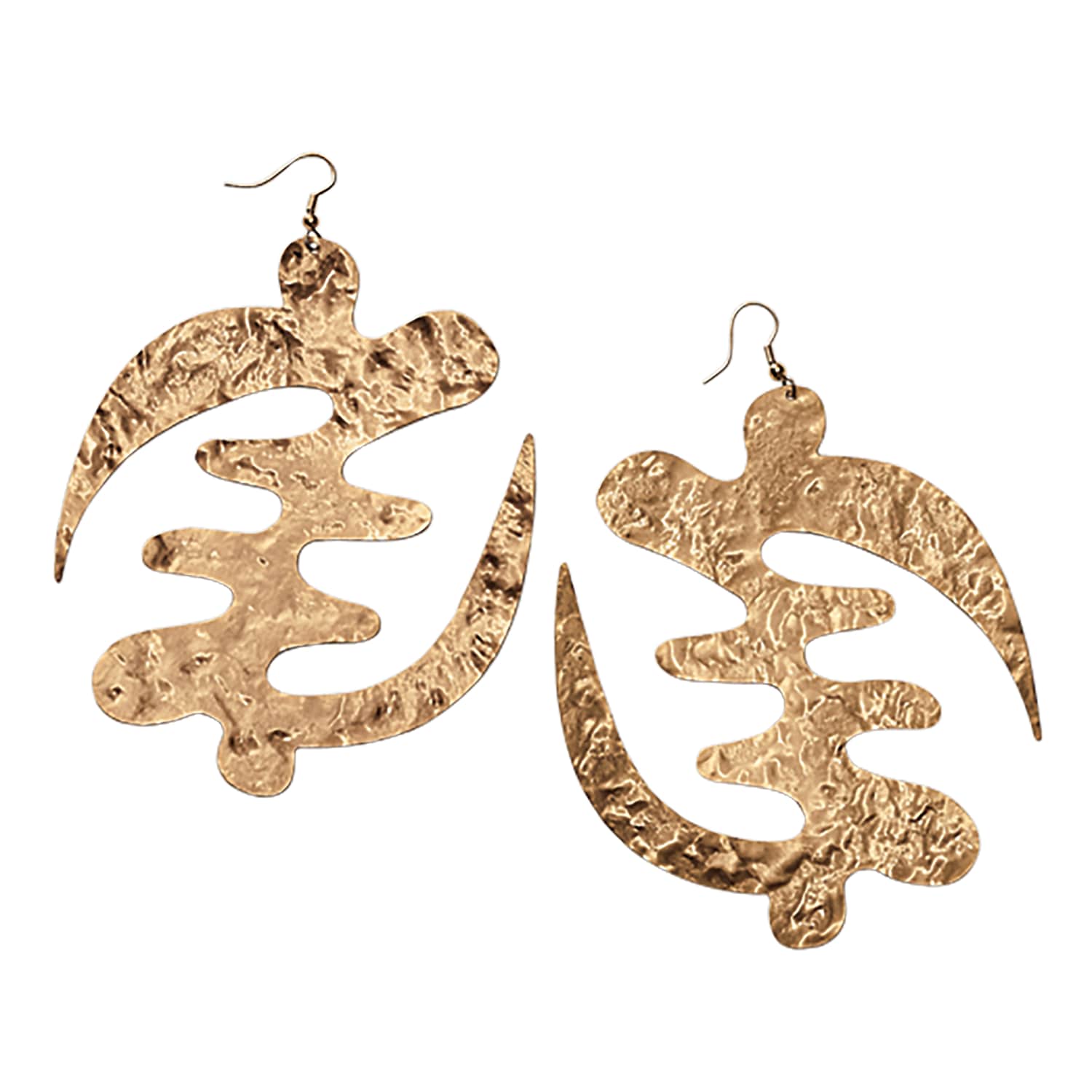 African symbol earrings top