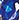 Crystal Bib Necklace and Earring Set, Blue, swatch