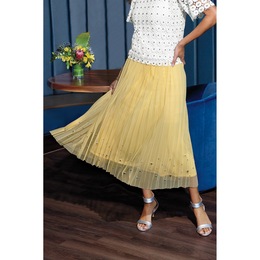 Bethany Pleated Skirt, , large