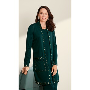 Mary Lou Studded Cardigan, , large