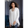 Shania Lace Trim Tunic, , large