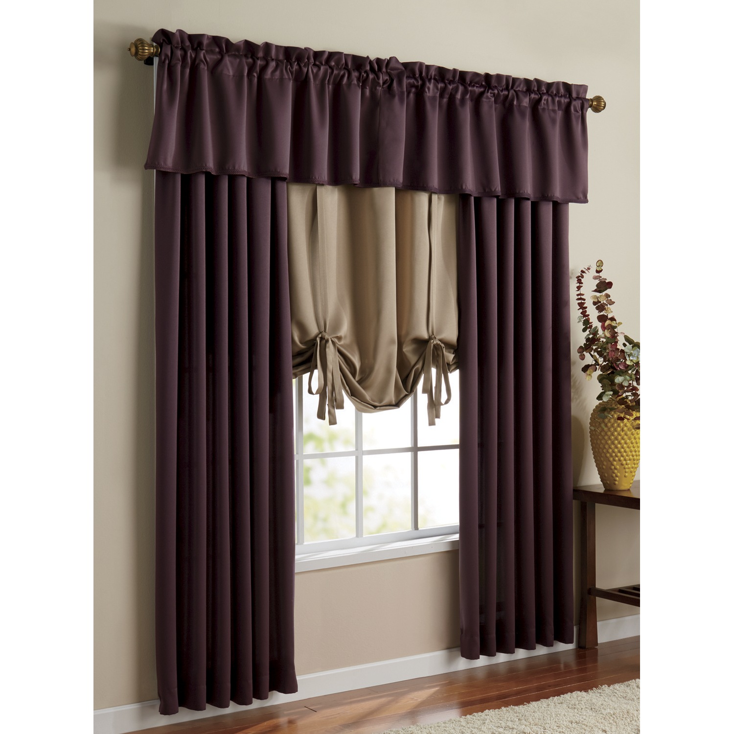 Madison Room Darkening Window Treatments | Midnight Velvet